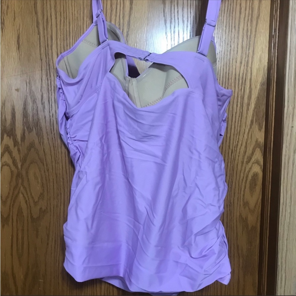 Old navy Wrap-front Secret slim plus size tankini - Picture 4 of 4